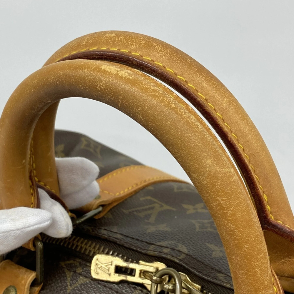 LOUIS VUITTON Brown Monogram Keepall 50 Boston Bag - Picture 9 of 11